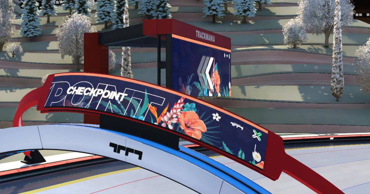 An ingame screenshot showing one of the many graphical assets created for the Icy Spring Campaign
