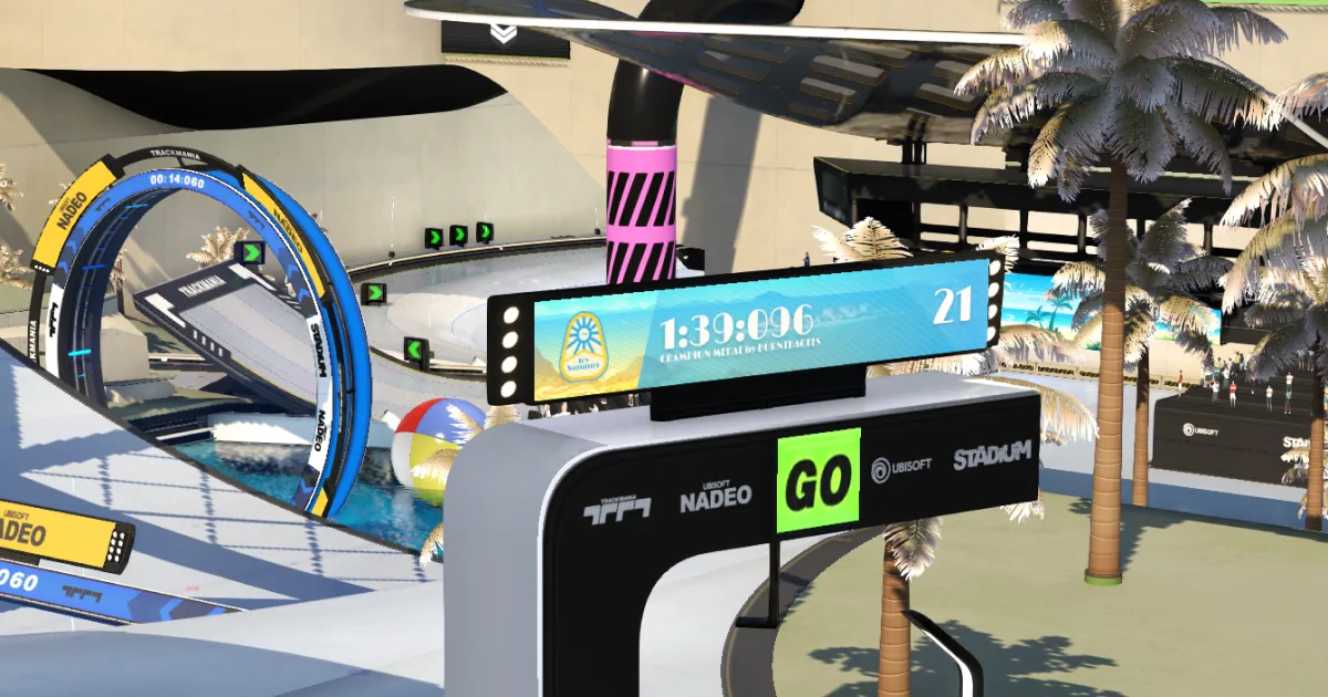 An ingame screenshot showing one of the many graphical assets created for the Icy Summer 2024 Campaign